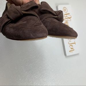 etienne aigner chiara bow loafers